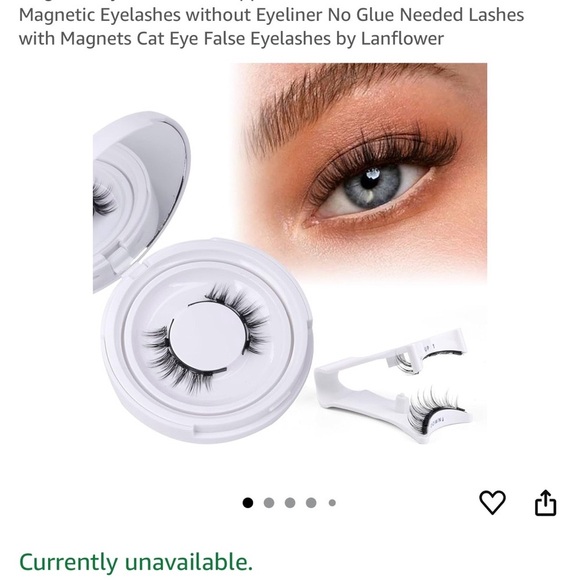 NWT Magnetic Eyelashes - Black - Picture 1 of 6
